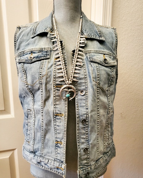 Denim Vest - Picture 2 of 2